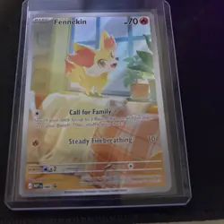 Fennekin MEP 080 Pokemon TCG Chaos Rising Black Star Promo NM - Image 1