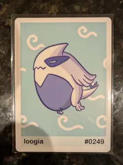 Loogia (Lugia) #249 - Gen 2 Pookiemoot Fan Art - Pokemon - Image 1