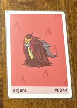 Enjera (Entei) #0244 - Gen 2 Pookiemoot Fan Art - Pokemon - Image 1