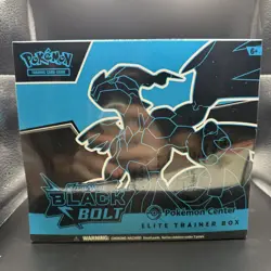 Black Bolt Pokemon Center Elite Trainer Box ETB Exclusive Factory Sealed TCG - Image 1