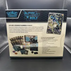 Black Bolt Pokemon Center Elite Trainer Box ETB Exclusive Factory Sealed TCG - Image 3