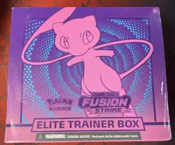 Pokemon Sword And Shield Fusion Strike Elite Trainer Box- ETB Sealed - Image 1
