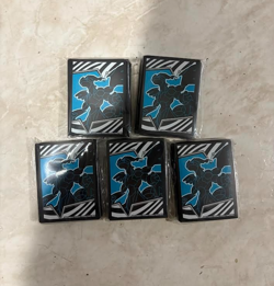 Black Bolt Pokemon Official Sleeves - Lot Of 5 SHIPS TODAY!!! - Image 1