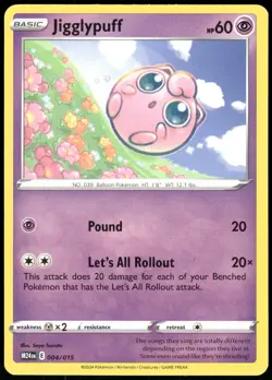 Jigglypuff 004/015 P McDonald's Promos 2024 2025 - Image 1