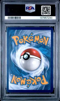 2019 POKEMON SUN & MOON UNBROKEN BONDS #195A FULL ART/DEDENNE GX PSA 10 - Image 2