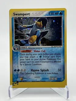 Swampert #13/109 Holo Rare 2003 Pokemon Ruby & Sapphire - Image 1
