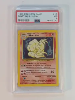 1999 Pokemon Ninetails PSA 7 SPANISH Base Set - Image 1