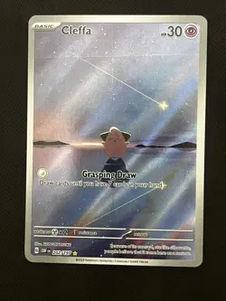 Pokemon TCG Cleffa - 202/197 SV03: Obsidian Flames Illustration Rare NM - Image 1