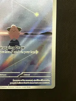 Pokemon TCG Cleffa - 202/197 SV03: Obsidian Flames Illustration Rare NM - Image 5