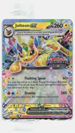 Jolteon ex 030/131 Holo Stamped Promo Sealed Pokemon Near Mint - Image 1