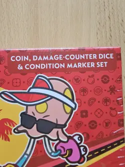 Pokemon Worlds Anaheim 2025 STAFF exclusive Dice, Coin & Damage Marker Set - Image 3
