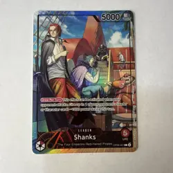 Shanks (2025 PSA Magazine Promo) OP09-001 One Piece Promotion Cards Foil - Image 1
