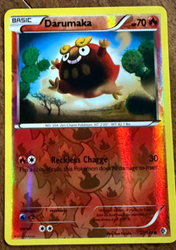 Darumaka 27/149 Boundaries Crossed Reverse Holo Common Pokemon TCG Card 2012 NM/ - Image 1