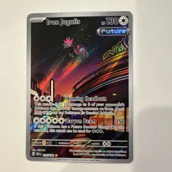 Pokemon TCG Iron Jugulis Paradox Rift Holo Card 216/182 NM - Image 1