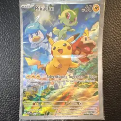 Sealed Pikachu Sv: Scarlet & Violet Promo Cards Holo Promo EN 027 - Image 1