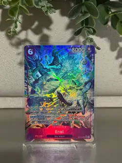 2026 ONE PIECE Card Enel SR OP15-060 Adventure on KAMI’s Island NM Alt Art - Image 1