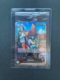 One Piece Shanks Leader Promo Card PSA Magazine Exclusive, OP09-001, Sealed - Image 1