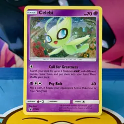 Celebi - SM224 - Holo - Black Star Promo - English - Pokemon - Image 1