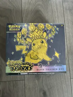 Pokemon TCG - Scarlet & Violet - Surging Sparks Sealed Pokemon Center ETB - Image 1