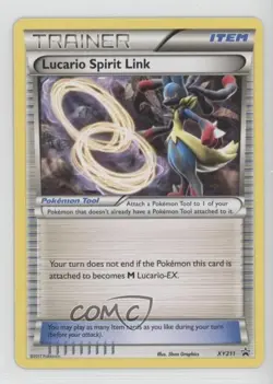 Lucario Spirit Link Pokemon XY Black Star Promo #XY211 - Image 1