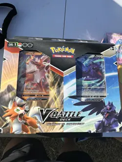 Pokemon V Battle Deck - Lycanroc V Corviknight - Image 1