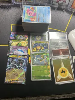 Pokemon Black Bolt White Flare Bulk Lot Ex Pokeball Energy Holos Near Mint - Image 1