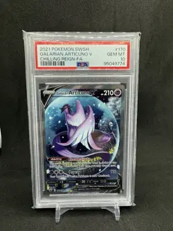 2021 Pokemon Galarian Articuno v Chilling Reign-Fa PSA 10 - Image 1