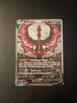 Pokemon TCG: Galarian Moltres V (Alternate Full Art) 177/198 Chilling Reign NM - Image 1
