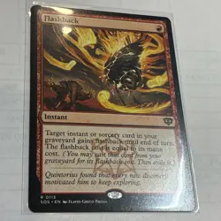 Flashback R0115 Magic The Gathering MTG Secrets of Strixhaven NM Magic Card - Image 1