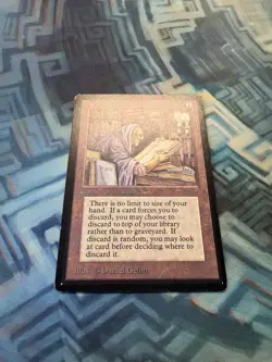 MTG Library of Leng EX/LP- Beta Edition - Image 2