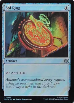 Sol Ring (Surge Foil) Commander: Teenage Mutant Ninja Turtles Foil - Image 1