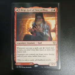 Birgi, God of Storytelling Harnfel, Horn of Bounty - KHM Kaldheim NM MTG - Image 1