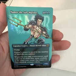 Magic: The Gathering Namor the Sub-Mariner Marvel Alt Art Mythic Foil #0362 EN - Image 3