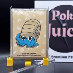Pokemon TCG S-Chinese 2025 Omanyte Card Sleeve Set New Sealed(64pieces) - Image 1