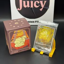 Ninetales Metal Deck Storage Box 2025 Pokemon TCG S-Chinese Tin Box&Magnet&Card - Image 1
