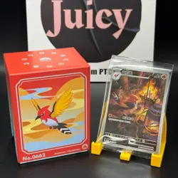 Fletchinder Metal Deck Storage Box 2025 Pokemon TCG S-Chinese TinBox&Magnet&Card - Image 1