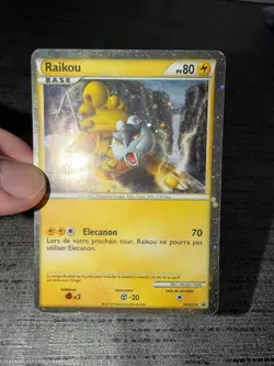Carte Pokemon Raikou Promo HGSS19 Francais Occasion - Image 3