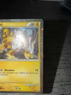 Carte Pokemon Raikou Promo HGSS19 Francais Occasion - Image 5