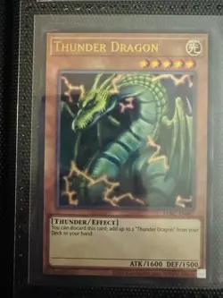 Yugioh: Thunder Dragon - LCKC-EN067 - Ultra Rare - Unlimited - NM - Image 1