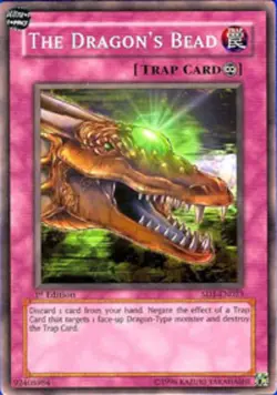 The Dragon's Bead - SD1-EN023 - Common - Unlimited Edition - Heavily Played - Image 1