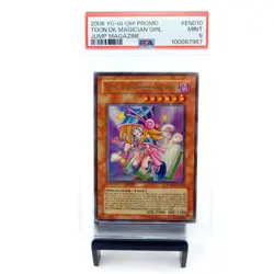 Toon Dark Magician Girl 2006 YU-GI-OH! Promo Jump Magazine EN010 PSA 9 - Image 4