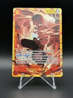 One Piece The Time of Battle OP-16 - Portgas.D.Ace OP16-118 SEC - Image 1