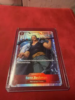 Bandai One Piece CCG OP09-009 Benn Beckman SR Foil 7000 - Image 1