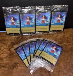 SETS OF 10! Disney Lorcana TCG Moana 26/P2 Promo CINEMARK Moana 2 Ready to Ship - Image 1