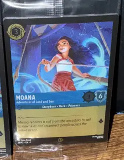 SETS OF 10! Disney Lorcana TCG Moana 26/P2 Promo CINEMARK Moana 2 Ready to Ship - Image 2