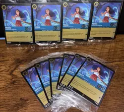 SETS OF 10! Disney Lorcana TCG Moana 26/P2 Promo CINEMARK Moana 2 Ready to Ship - Image 3