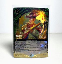 Disney Lorcana FOIL Woody Jungle Guide CHAMPION Wilds Set Champs Promo 54/P3 NM - Image 1
