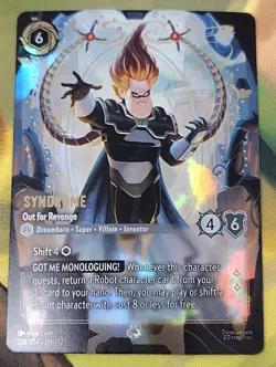 Ravensburger Disney Lorcana Syndrome - Out for Revenge Enchanted Holo 238/204 - Image 2