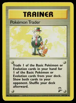 Pokemon Card Base Set 2 Pokemon Trader 106/130 Rare - Image 1