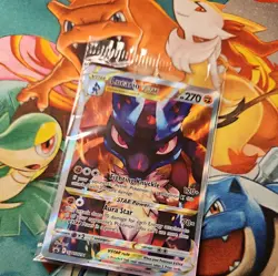 Pokemon Card Lucario VSTAR SWSH291 Black Star Promo Full Art Rare Holo Sealed - Image 2